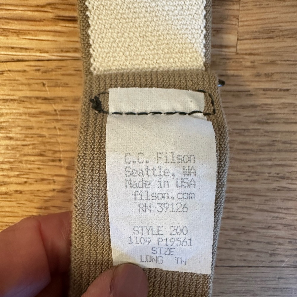 Men's Filson suspenders - Picture 8 of 9